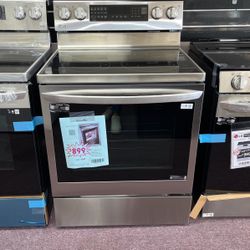 Lg Stove Stainless Steel With Air Fryer And Convection 