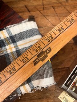 Vintage CHEVY Yardstick
