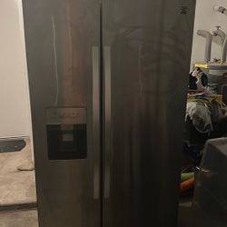 Whirlpool Stainless Steel Fridge - Needs Repair
