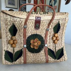 Vintage Wicker Bag