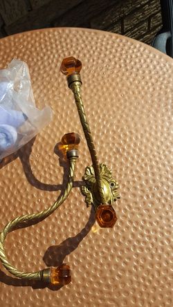 Antique looking hooks x2