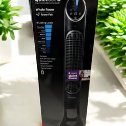 Brand New Honeywell QuietSet 8 Tower Fan 