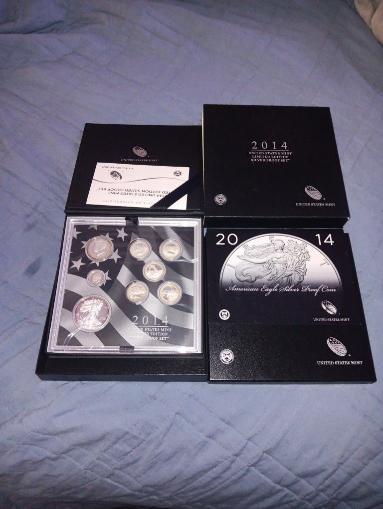 2014 United States Mint Limited Edition Silver Proof Set