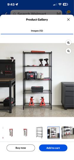 5-Tier Wire Storage Shelves