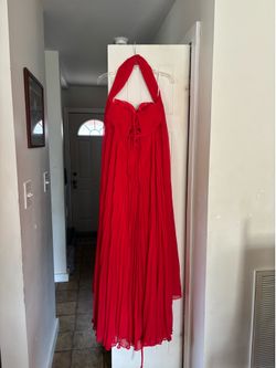 Bedlover simple chiffon Bridesmaid dress with scarf