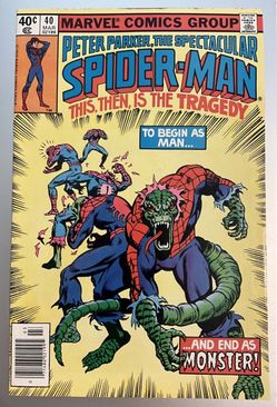 The Spectacular Spider-Man #40 Mar (Marvel,1980)