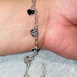 Pulsera Corazón Plata .925