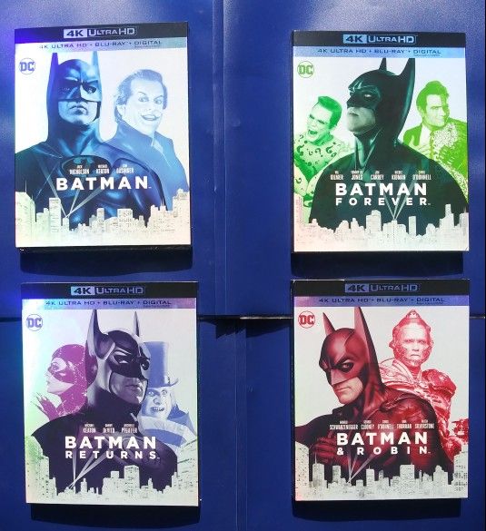 Batman 4K Ultra HD + BluRay Movie Collection Brand New,New Products : American Fashion Style Bags On Sale