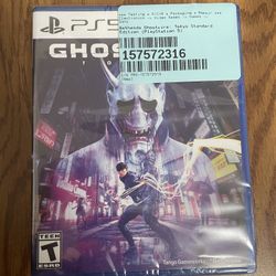 Ghost wire Tokyo Ps5 New 