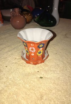 Pottery Flower Pot - 10$