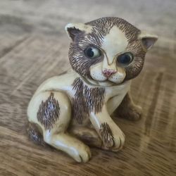 Harmony Kingdom Pot Bellys "Porky" Cat Trinket Box Figurine
