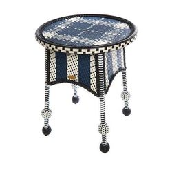BOATHOUSE OUTDOOR CAFE TABLE BY MCKENZIE -CHILDS
