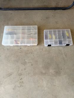 Fishing lures and boxes