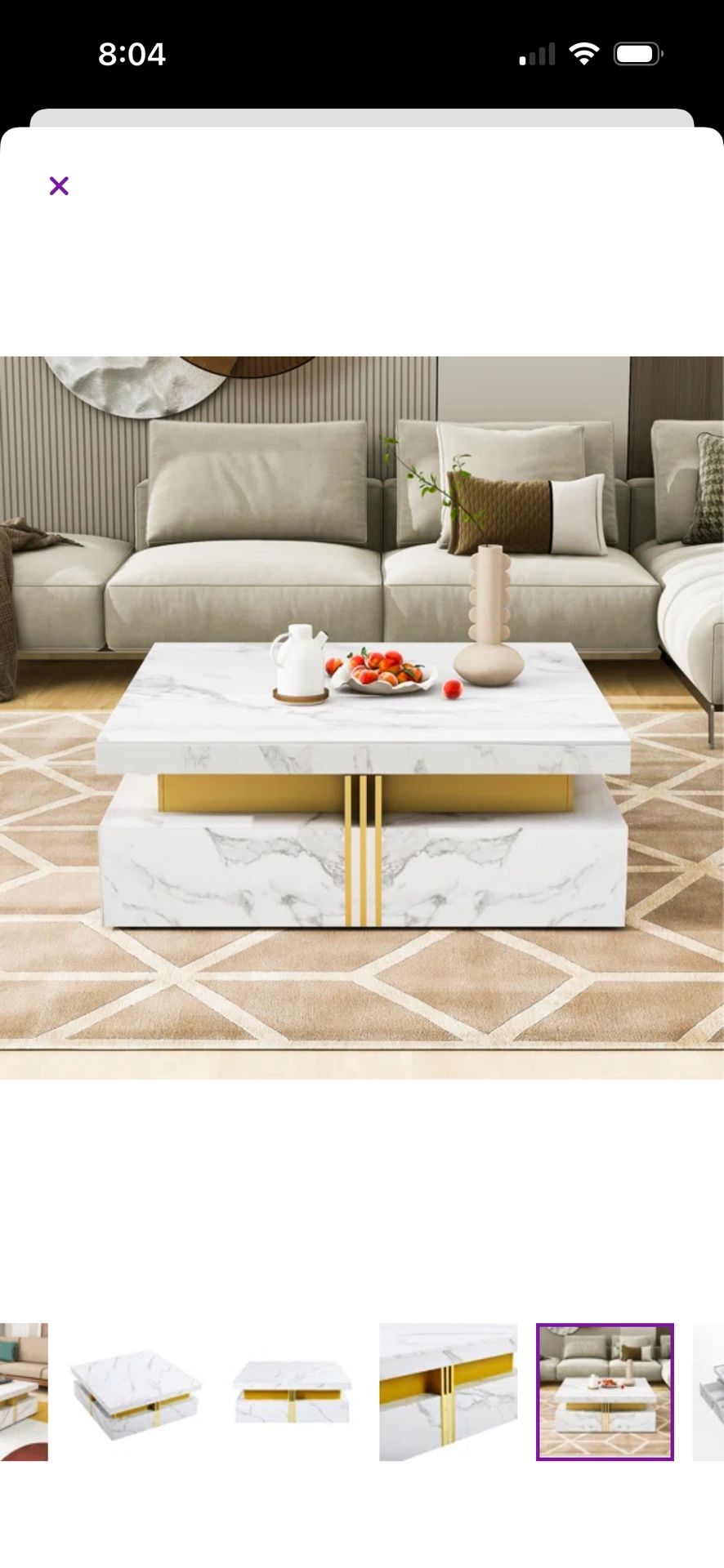 Coffee table With drawers 