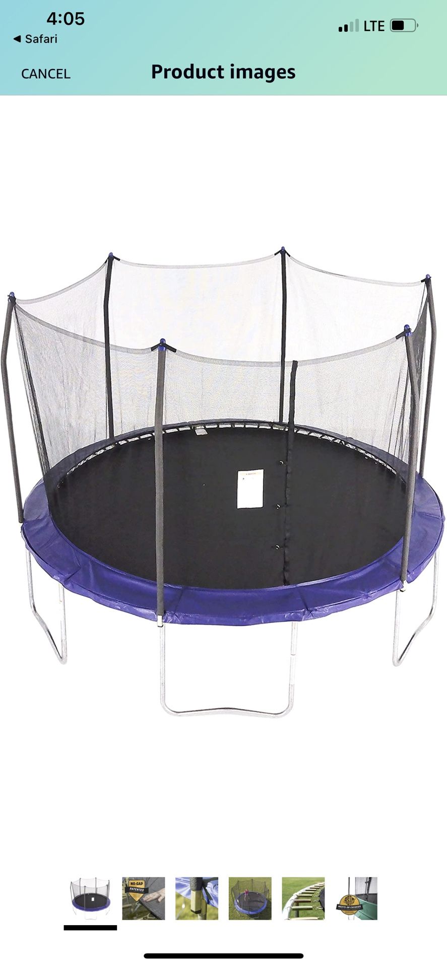 Skywalker Trampolines 12 Feet Round Trampoline and Enclosure with