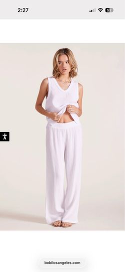 Waist Wide Leg Pants from Bobi Las Angeles