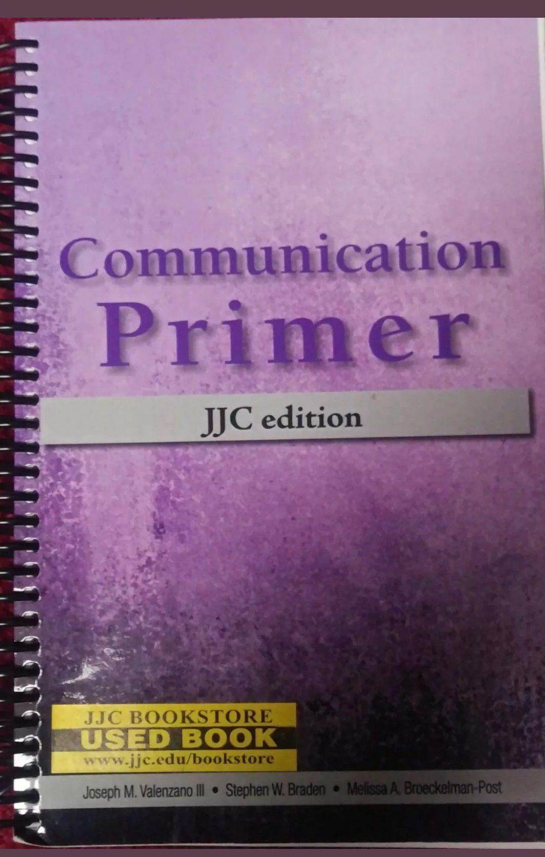 Communication Primer JJC Edition