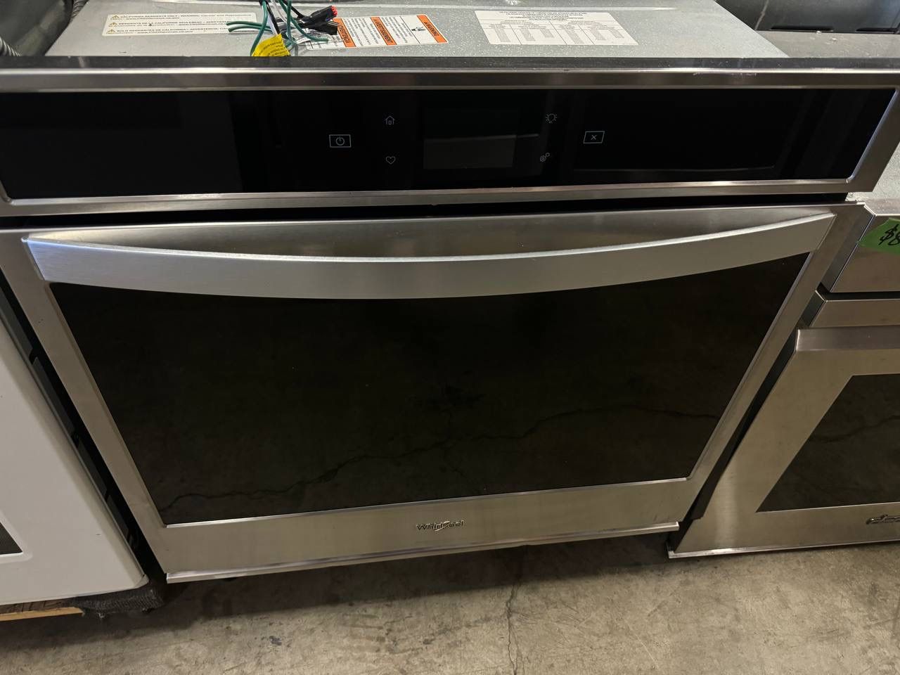 Whirlpool 30” Single Wall Oven with Warranty