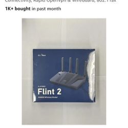 Flint2 WiFi 6 Router/MT6000