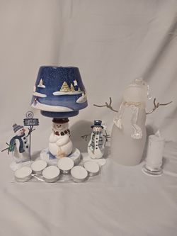 Snowman Christmas Decor Bundle