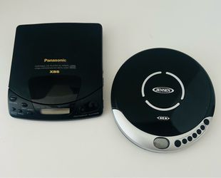 VTG Panasonic/Jensen Portable SL-NP500 CD Digital Filter Player Tested-Works