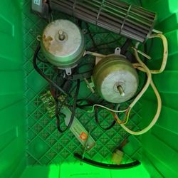 Two Exhaust Hood Motors