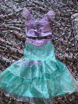 Girls Mermaid Costume Dress