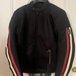 TRIUMPH BRADDAN RETRO MESH JACKET Men Size L