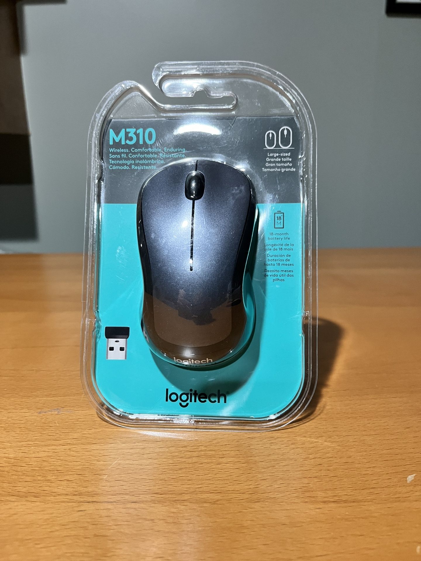 Logitech M310 Wireless Mouse New In Box