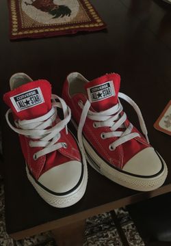 Red converse