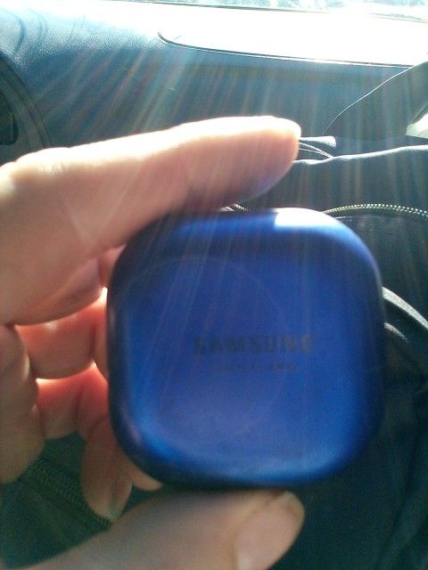 Blue Samsung Wireless Bluetooth Earbuds