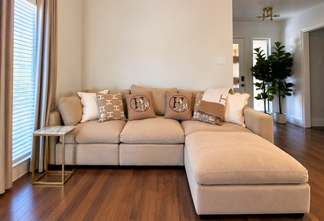 My Comfy Couches 4-Piece Beige Sectional