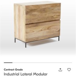 West Elm Lateral Filing Cabinet 