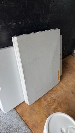 6” folding table