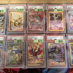 Pokémon Graded Slabs & More! Blastoise Mewtwo Snorlax Rayquaza
