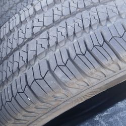 255/75R17 Goodyear Wrangler Tires DOT 2024 (5) Semi New