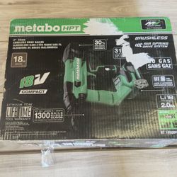 Metabo HPT MultiVolt 2-in 18 -Gauge Cordless Brad Nailer (Battery  and Charger Included) #6670