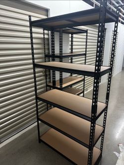 5 layers shelving unit  
72"H 35.5W 15.5D
