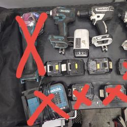 Makita Power Tools And Batteries