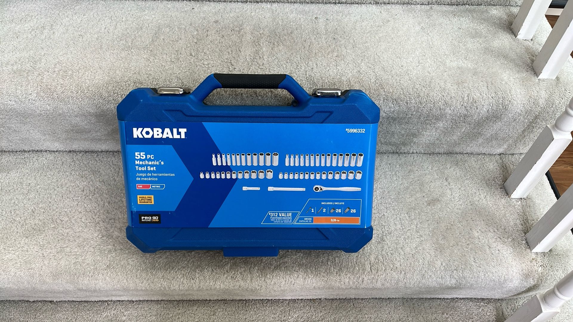 Kobalt 55 Piece Mechanical Tool Set (Brand New)