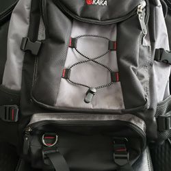 Kaka Backpack With Lots Of Pockets