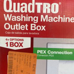 Washing Machine Outlet Box
