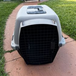 Pet Carrier 26” Long By 18” Height h By 17.5” Wide… In Good Condition…$65