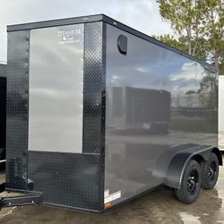 Brand New 7x14 Enclosed Trailer