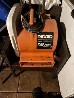 Ridgid air mover