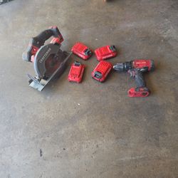 Craftsman Wireless Skillsaw /drill