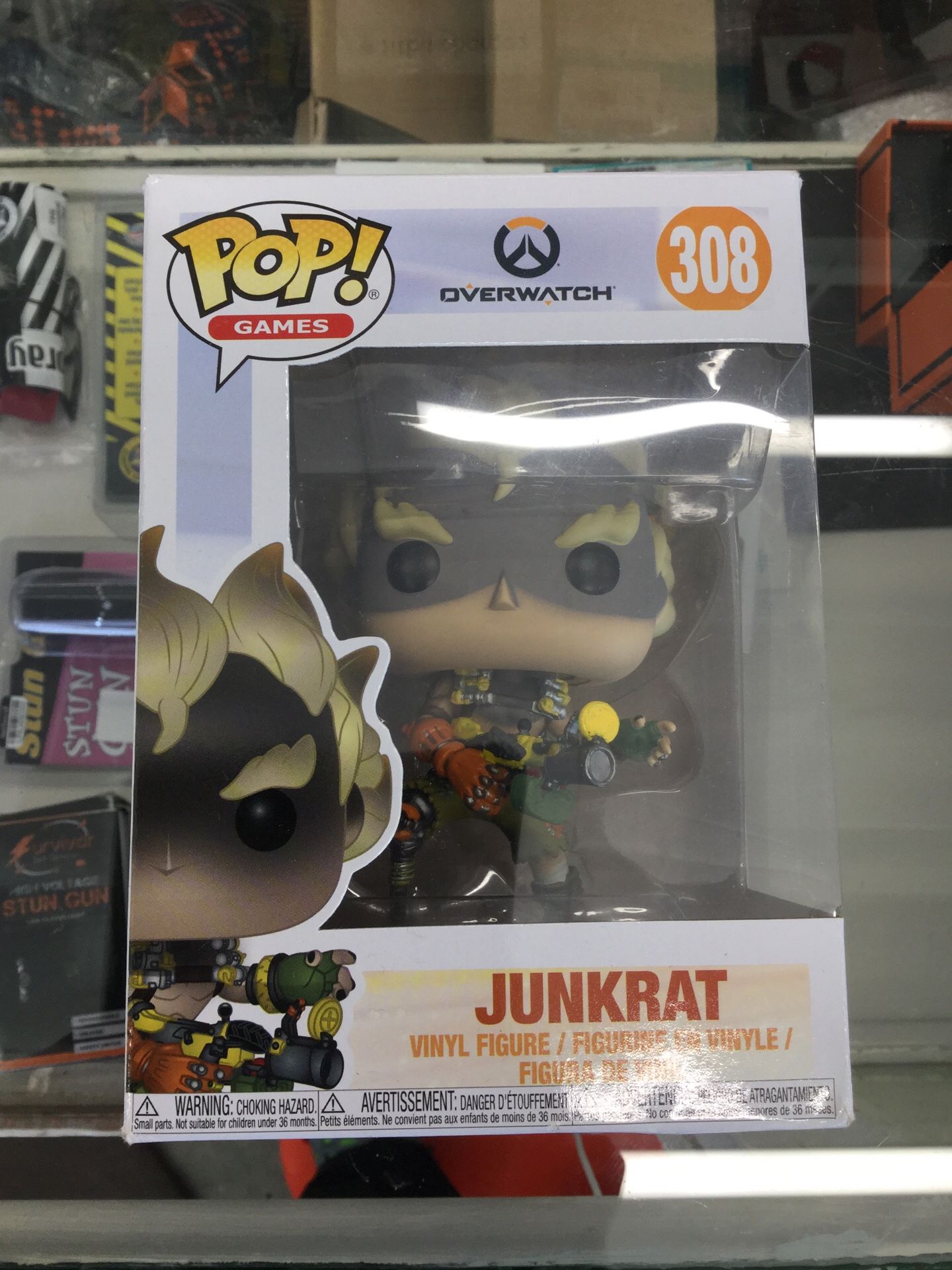 Pop games over watch 308 junk rat