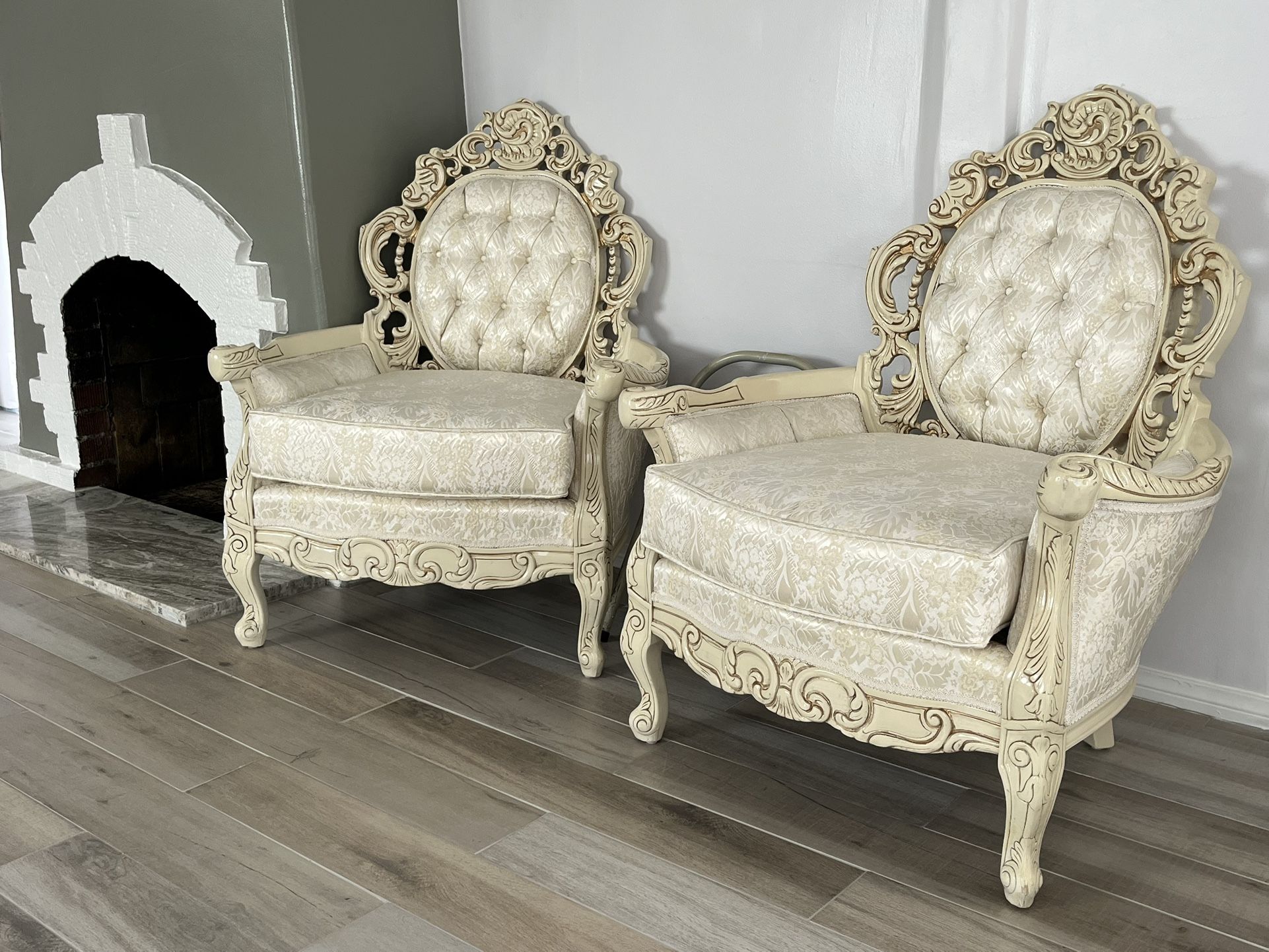 French Victorian Living Room Set