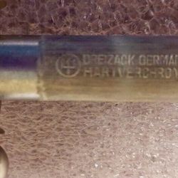 VINTAGE KNIFE SHARPENER -DREIZACK GERMANY HARTVERCHROMT 16" APPROX