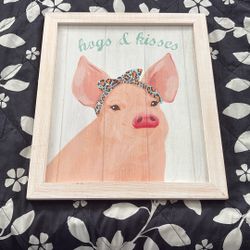 Cute Smiling Pig Picture 